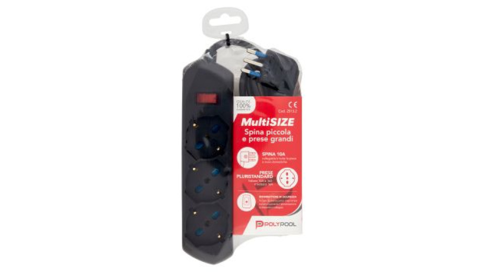 Polypool MultiSize Spina piccola e prese grandi