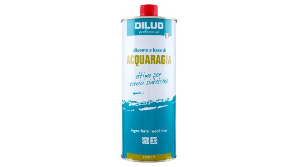 Diluo professional diluente a base di Acquaragia LE001/1 1 L