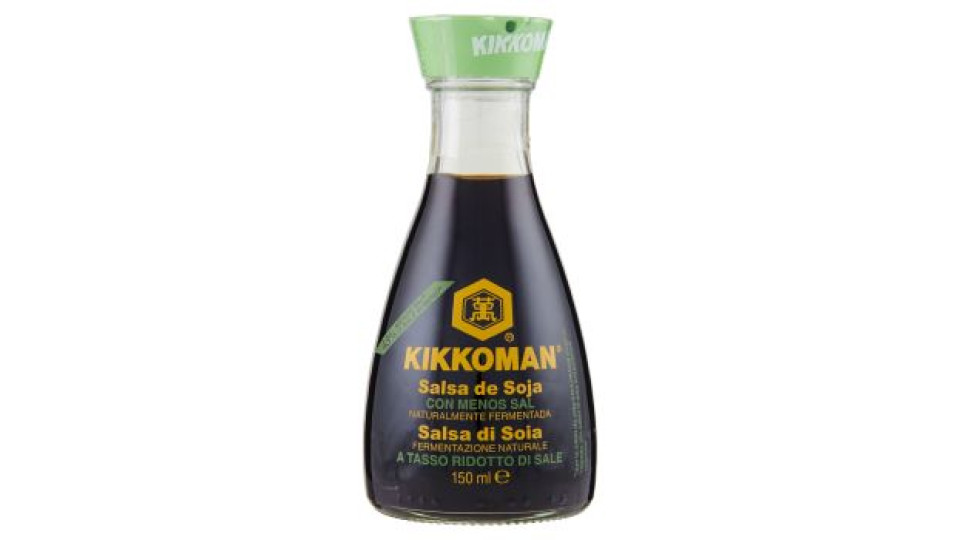 Kikkoman Salsa di Soia a Tasso Ridotto di Sale150 ml