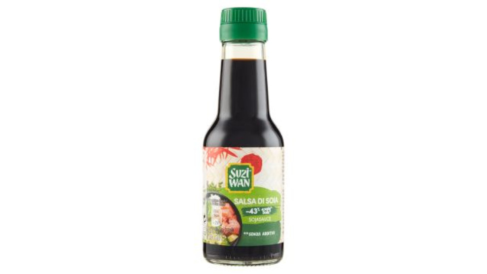 Suzi Wan Salsa di Soia -43% di sale 143 ml
