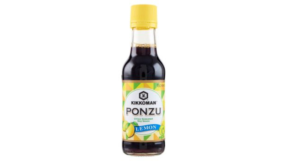 Kikkoman Ponzu Citrus Seasoned Soy Sauce Lemon 150 ml