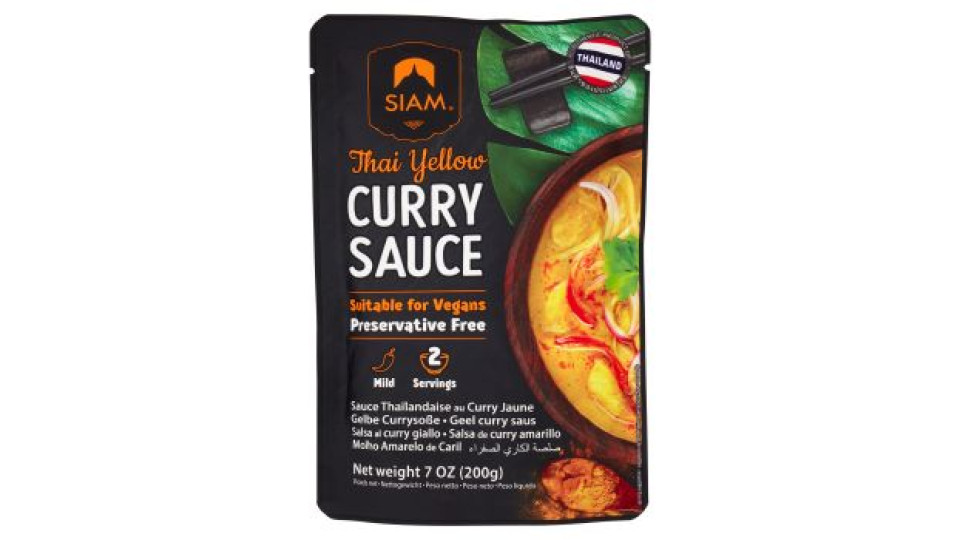 Siam Thai Yellow Curry Sauce 200 g