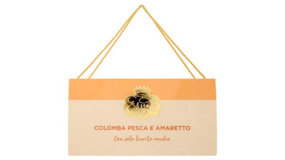 Elisenda Colomba pesca e amaretto 1000 g