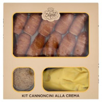 Elisenda Kit cannoncini alla crema 210 g