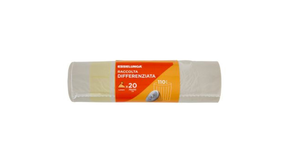Esselunga Raccolta differenziata 70x110 cm 110l 20 pz