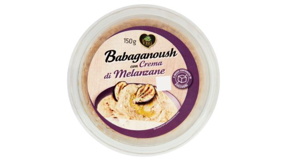 io VEG Babaganoush con Crema di Melanzane 150 g