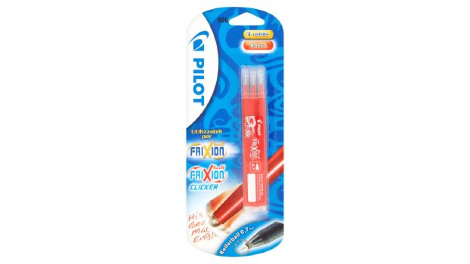 Pilot Refill frixion 3 refills rosso