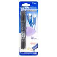 Tratto Cancellik Penna cancellabile 2 pcs nero