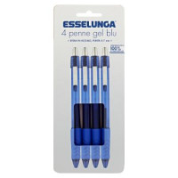 Esselunga Penne gel blu 4 pz