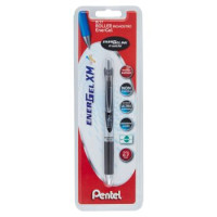 Pentel EnerGel xm kick BL77 roller inchiostro Energel punta fine 0,7 mm nero