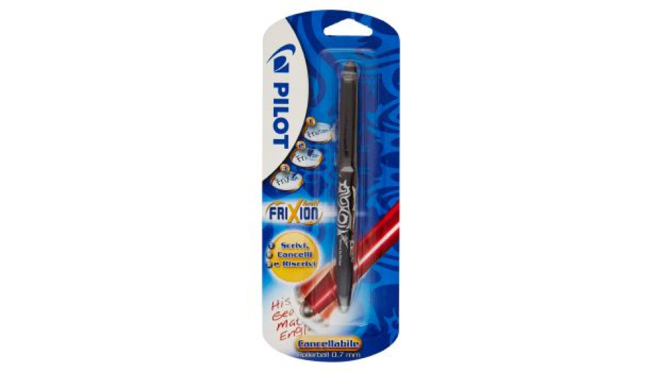 Pilot Frixion ball 0.7 mm nero
