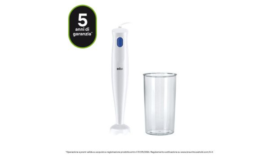BRAUN MQ10.001P MIXER AD IMMERSIONE