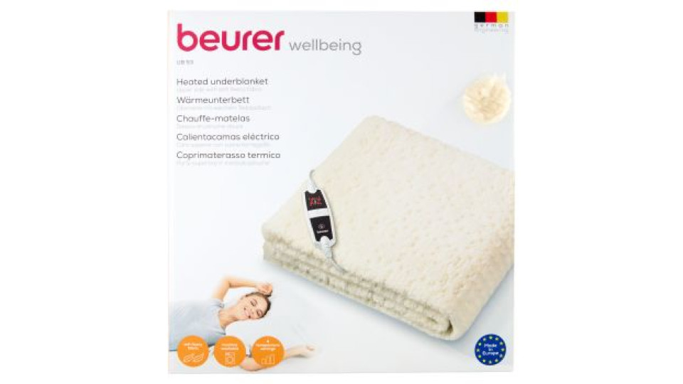 Beurer wellbeing Coprimaterasso termico UB 53