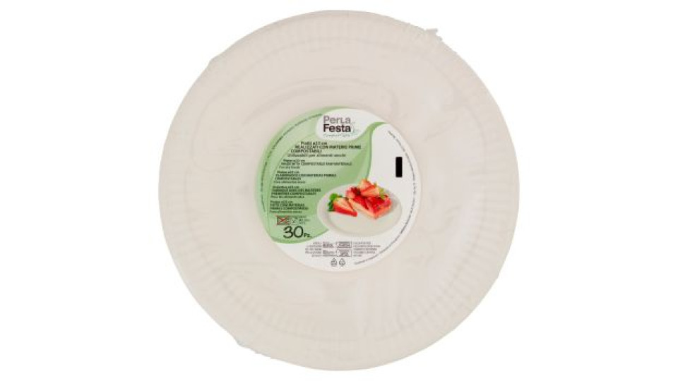 PerLa Festa ComposTable Piatti ø 23 cm 30 pz