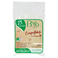 Biò Cucchiaini Compostabili 25 pz