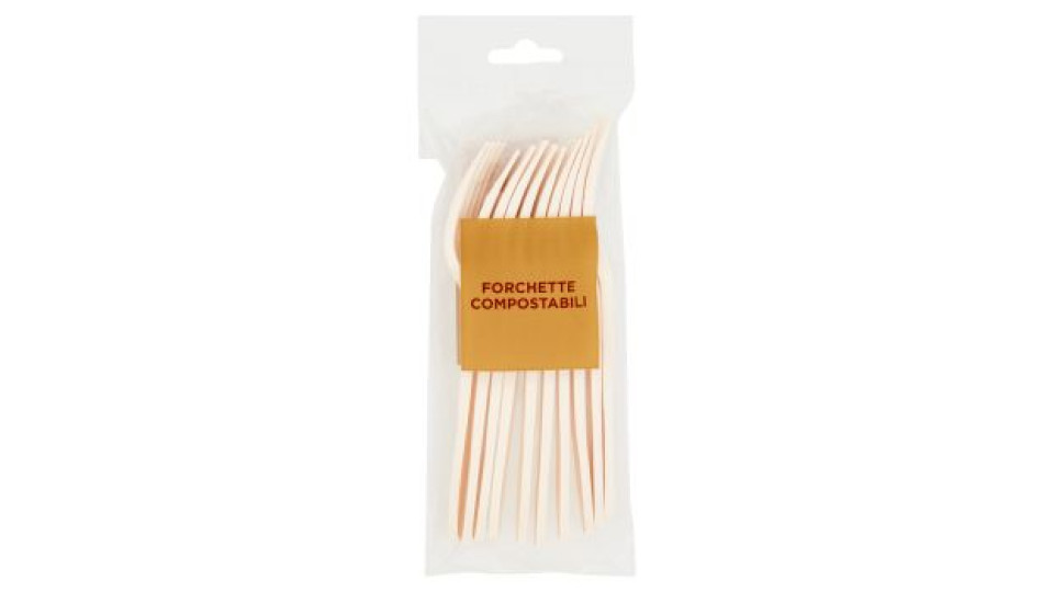 Forchette Compostabili 10 pz