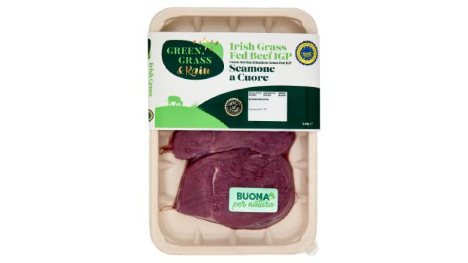 Green Grass & Rain Irish Grass Fed Beef IGP Scamone a Cuore 340 g