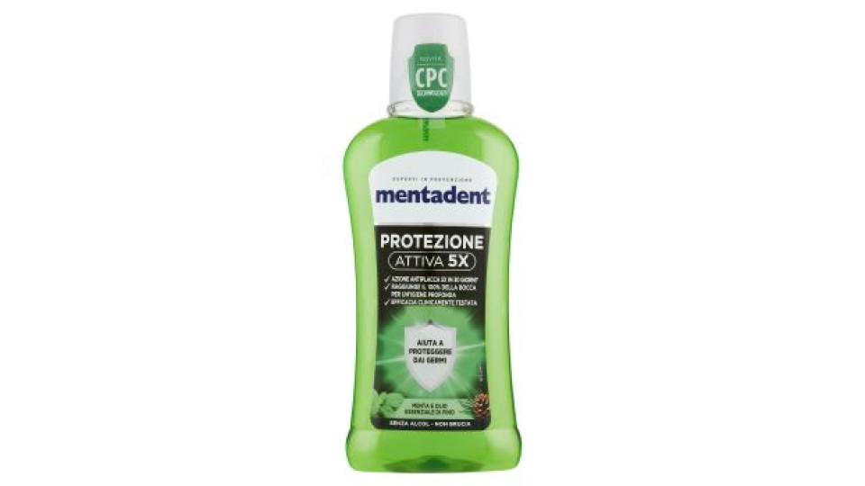 Mentadent Protezione Attiva 5X 400 ml