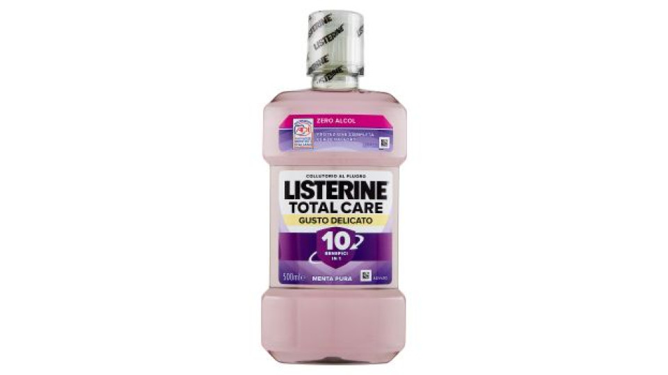Listerine Total Care Gusto Delicato Zero Alcol 500 ml