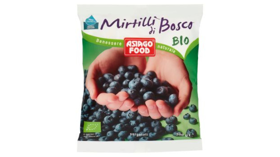 Asiago Food Mirtilli di Bosco Bio surgelati 300 g