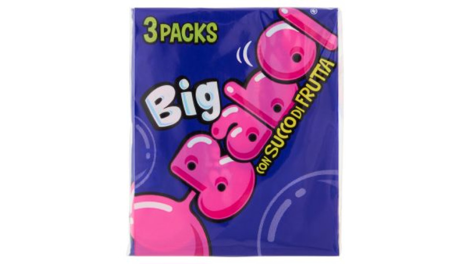 Big Babol Aroma Tutti Frutti 3 x 37 g