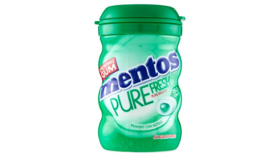 mentos Pure Fresh Spearmint con Xilitolo 50 Confetti 100 g