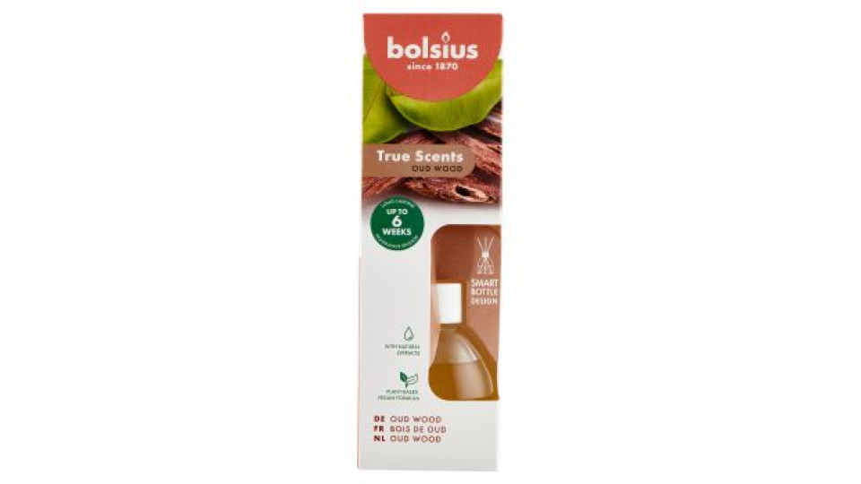 bolsius True Scents Oud Wood 60 ml