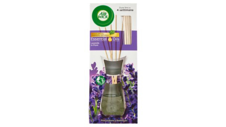 Air Wick Essential Oils Lavanda in Fiore Profumatore a Bastoncini 25 ml