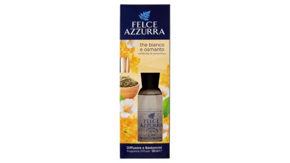Felce Azzurra Aria di Casa the bianco e osmanto Diffusore a Bastoncini 120 ml