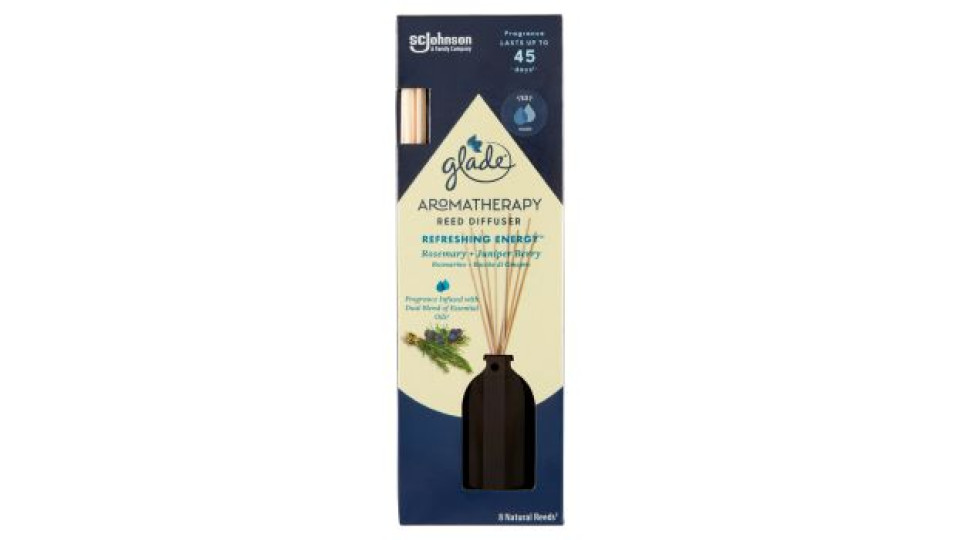 Glade Aromatherapy Diffusore a bastoncini Refreshing Energy 80ml