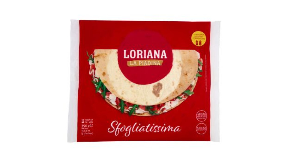 Loriana Sfogliatissima 3 piadine 350 g