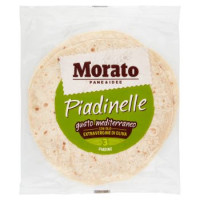 Morato Piadinelle gusto mediterraneo 3 Piadine 360 g