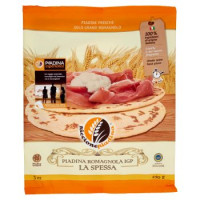 Riccionepiadina Piadina Romagnola IGP "la Spessa" 3 pz 450 g