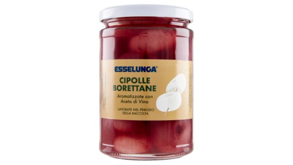 Esselunga Cipolle borettane aromatizzate con aceto di vino 565 g