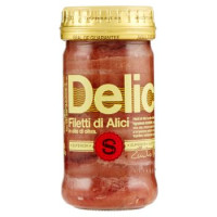 Delicius Superior Filetti di Alici in olio di oliva (47%) 100 g
