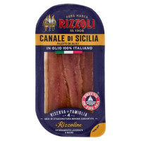 Rizzoli Riserva di Famiglia le Rizzoline Canale di Sicilia Filetti di Alici 40 g