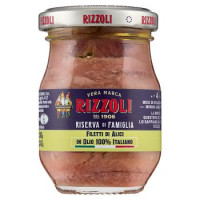 Rizzoli Riserva di Famiglia Filetti di Alici in Olio 100% Italiano 80 g