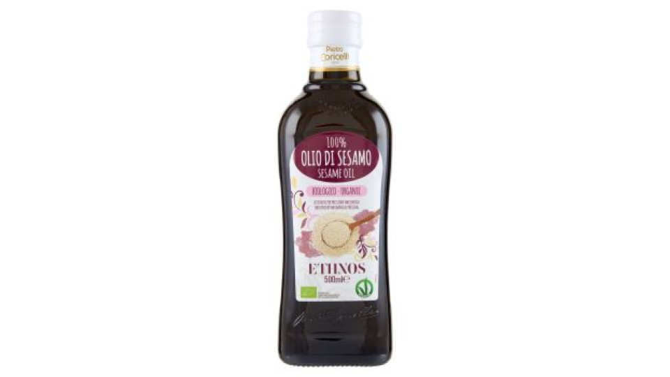 Ethnos 100% Olio di Sesamo Biologico 500 ml