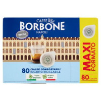Caffè Borbone Miscela Decisa Cialde Compostabili 80 x 7,2 g
