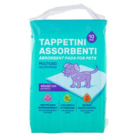 Tappetini Assorbenti Multiuso 60x60 cm 10 pz