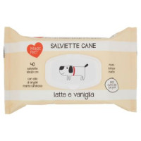 Magic Pet Salviette Cane muso - zampe - manto latte e vaniglia 40 pz