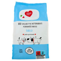 Magic Pet Salviette Detergenti Formato Maxi talco 100 pz