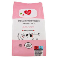 Magic Pet Salviette Detergenti Formato Maxi aloe vera 100 pz