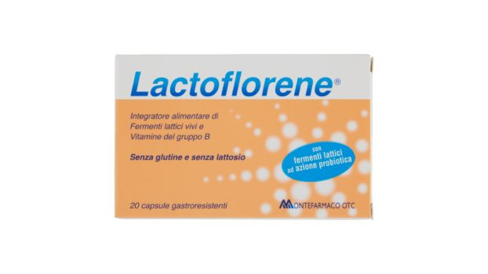 Lactoflorene 20 capsule gastroresistenti da 400 mg