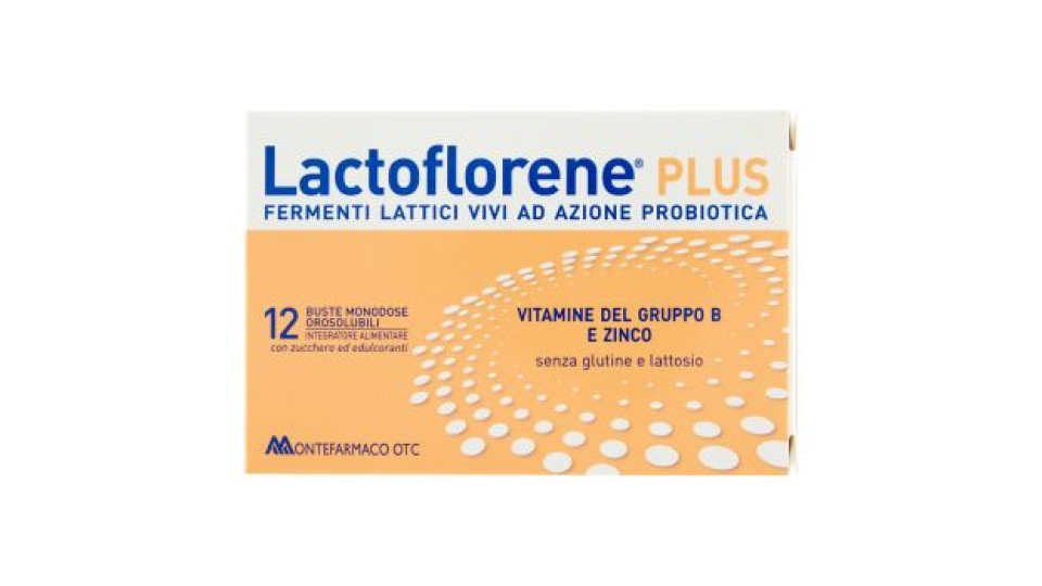 Lactoflorene Plus 12 Buste Monodose Orosolubili 24 g