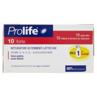 Prolife 10 forte Integratore di Fermenti Lattici Vivi flaconcini 10 x 8 ml