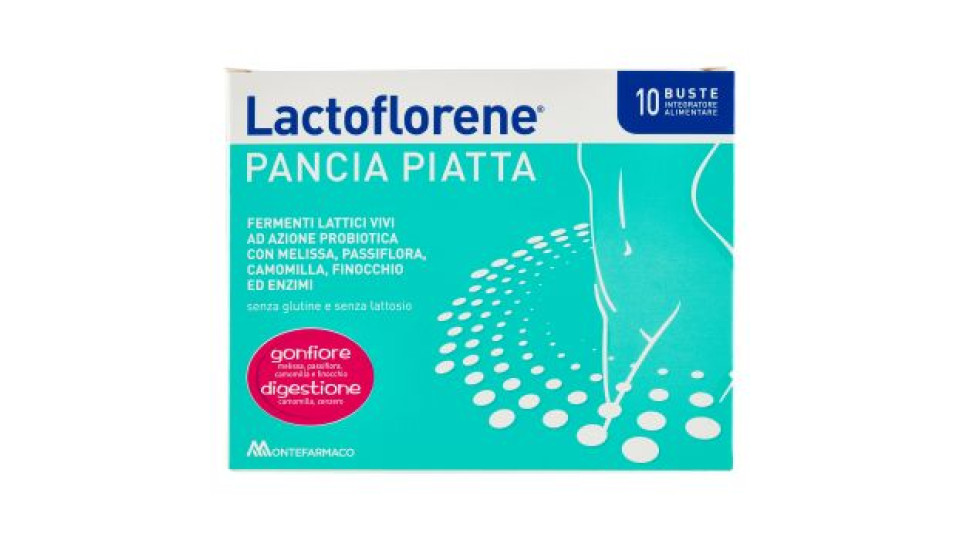 Lactoflorene Pancia Piatta Buste 10 x 2 g + 2,1 g