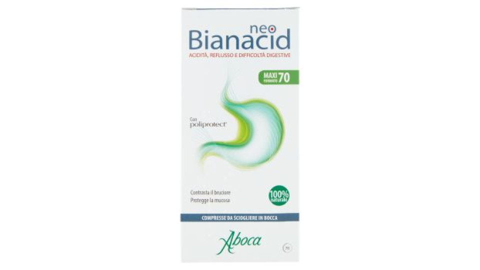 Aboca neo Bianacid 70 Compresse 108,5 g