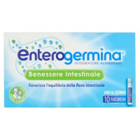 enterogermina Integratore Alimentare Benessere Intestinale Flaconcini 10 x 5 ml