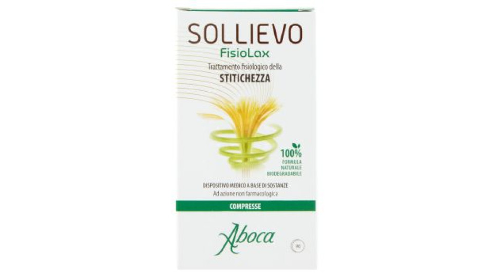 Aboca Sollievo FisioLax 90 Compresse 37,8 g